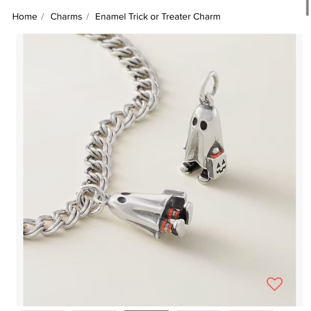 James Avery Trick or Treater charm